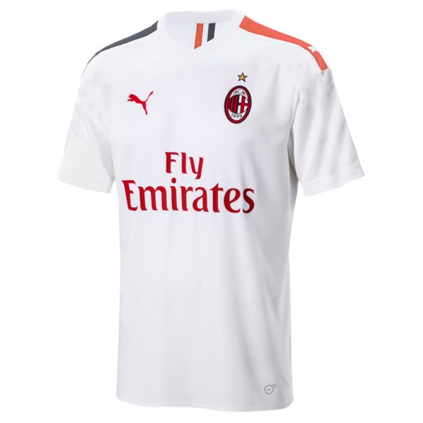 Thailande Maillot Football Milan Exterieur 2019-20 Blanc